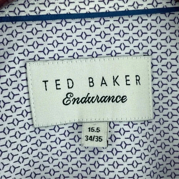 Ted Baker Endurance Shirt Button Down Long Sleeve Mens Size 15.5 2418 - Picture 4 of 7